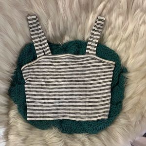 American Eagle Striped Tank Top